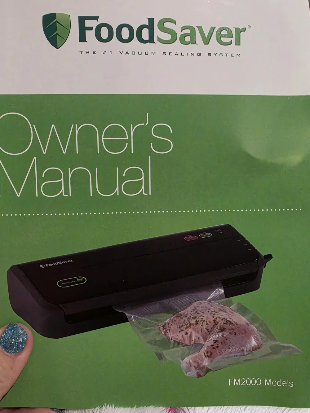 FoodSaver FM2000 Vacuum Sealer - Black